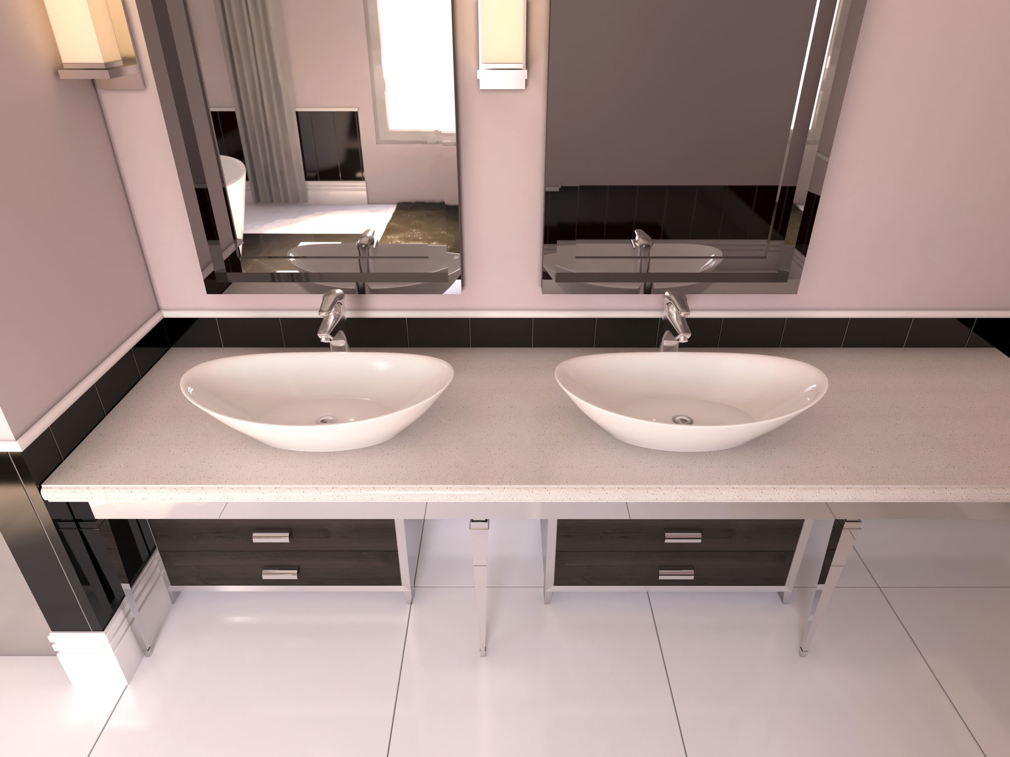 Bathroom 54 3D model_3