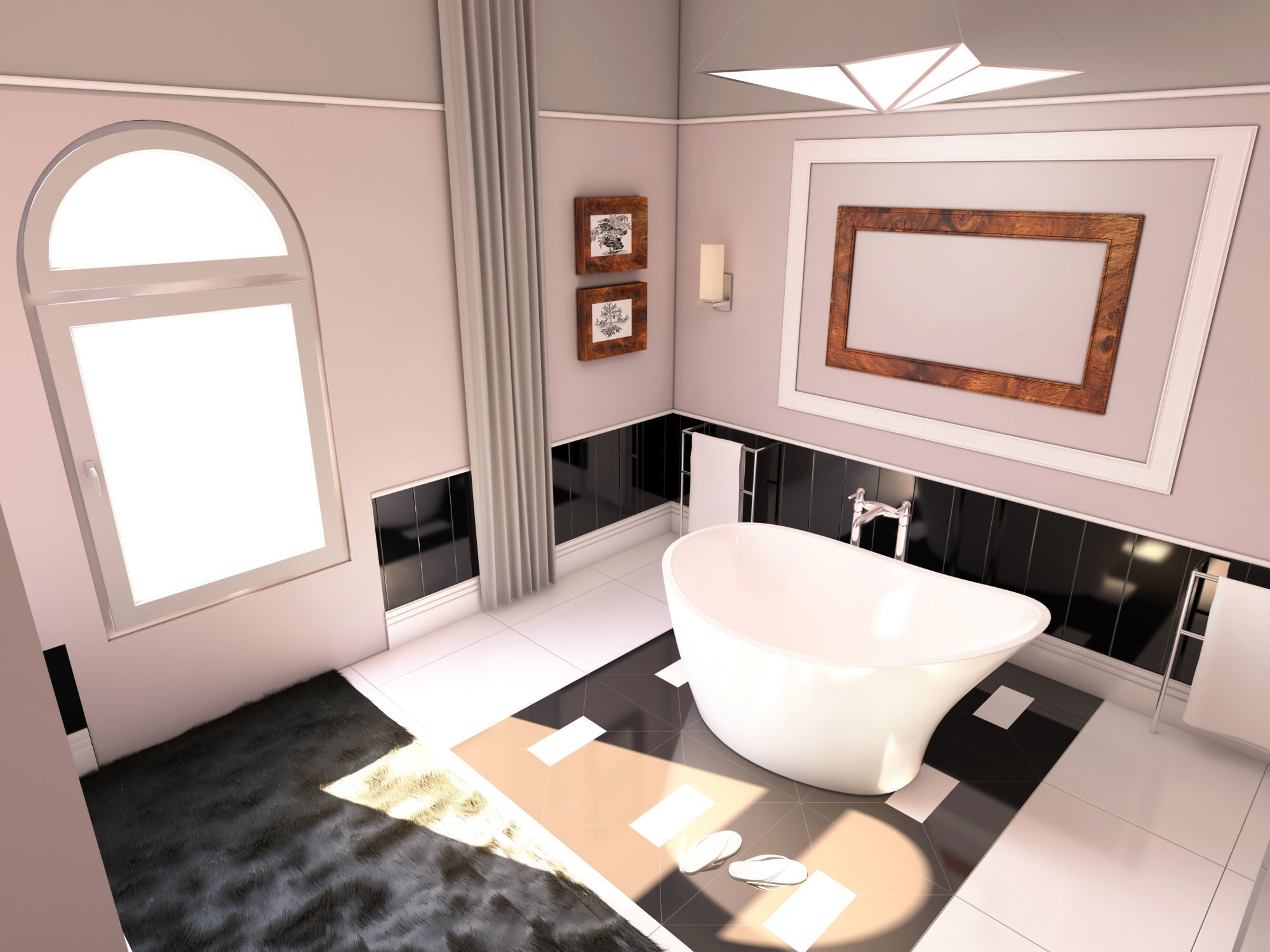 Bathroom 54 3D model_1