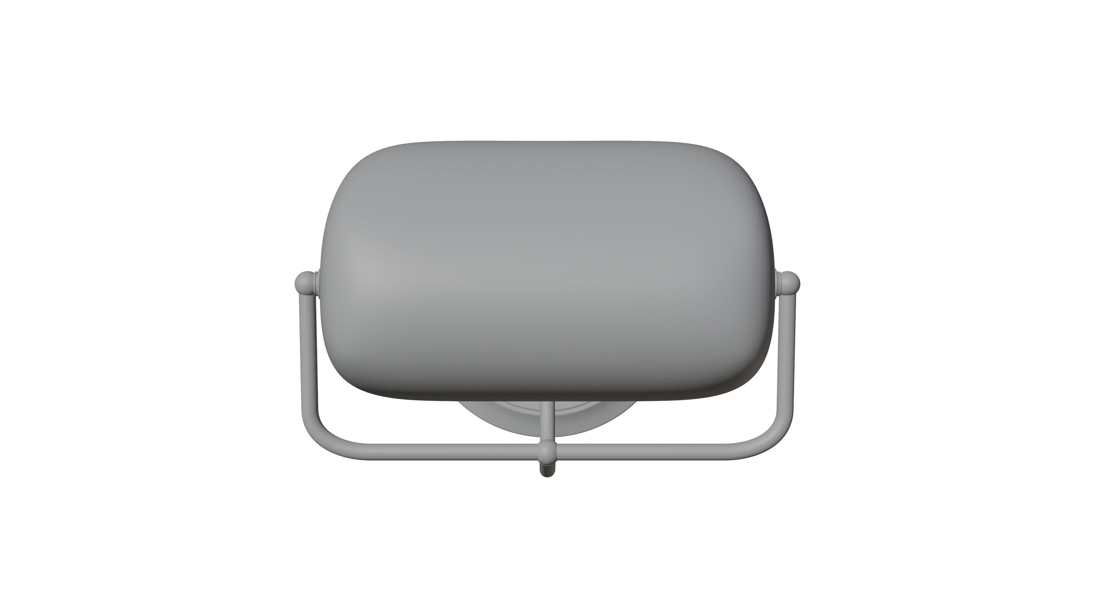 Bankers lamp 3D model_4