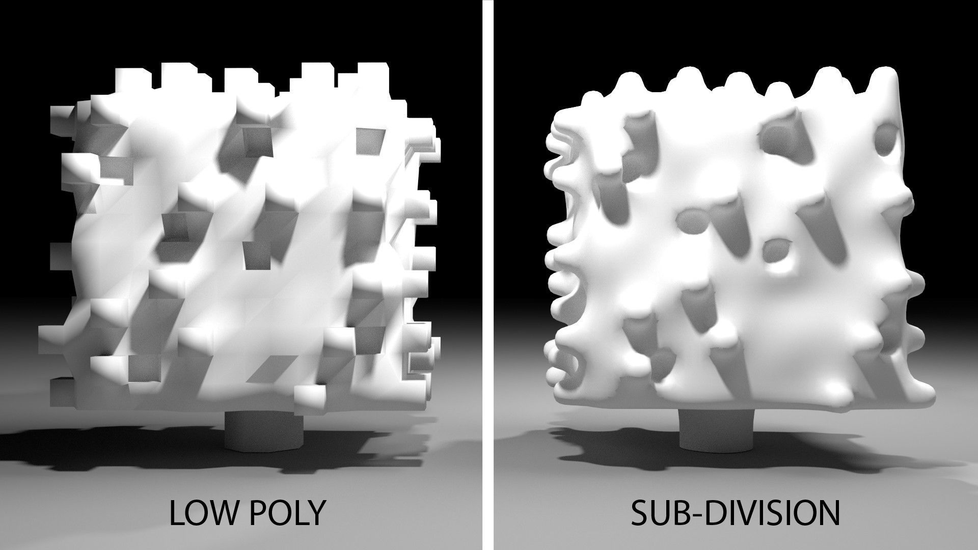 Shrub 7 fungus 3D model_4