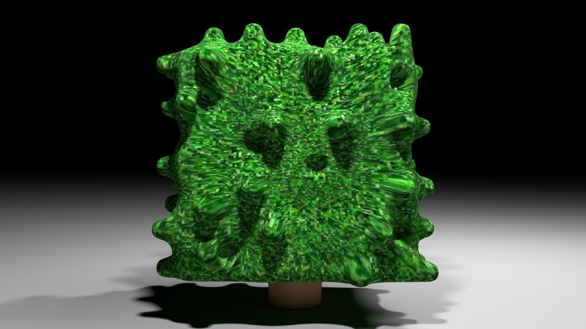 Shrub 7 fungus 3D model_1