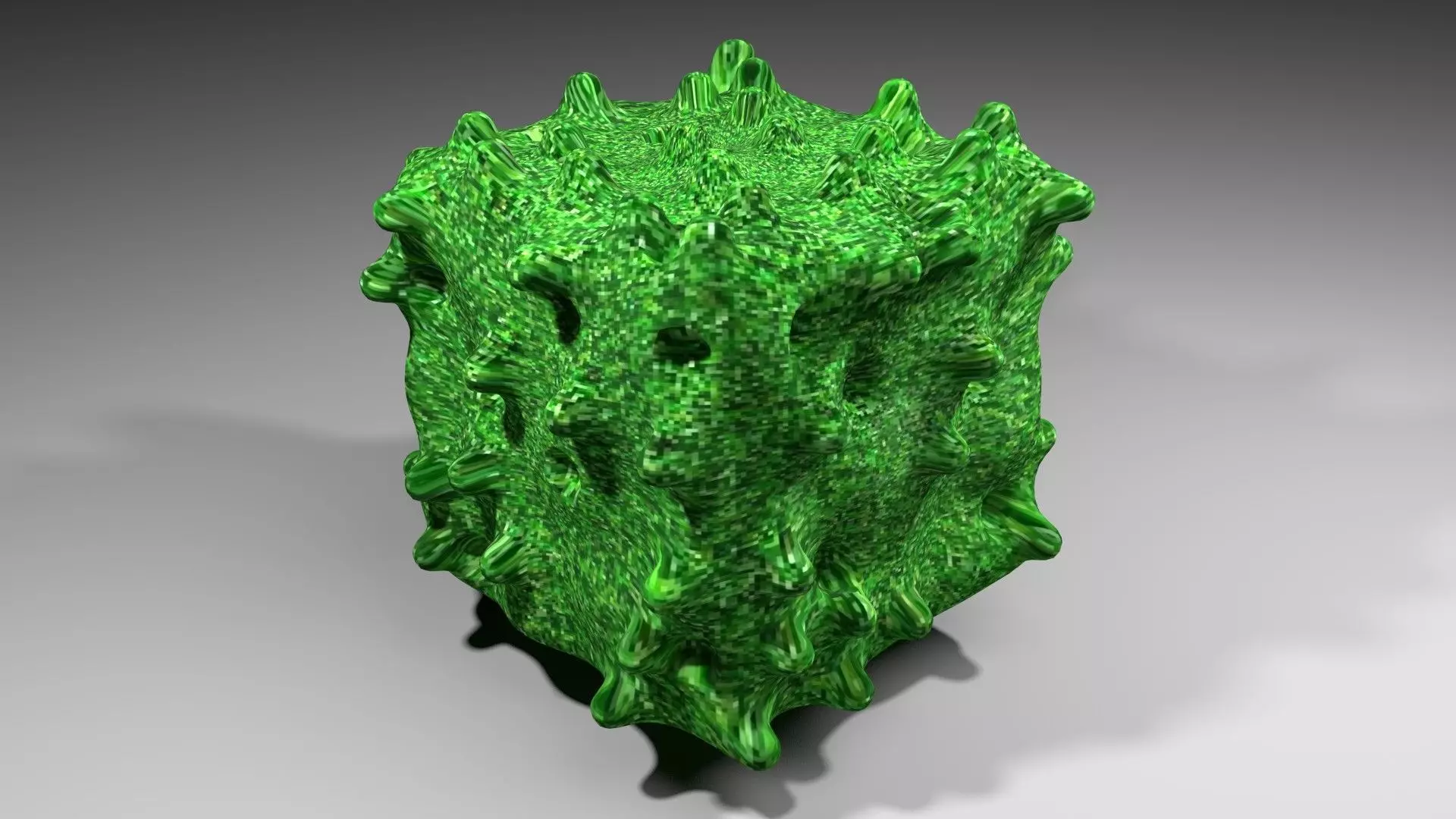 Shrub 7 fungus 3D model_0