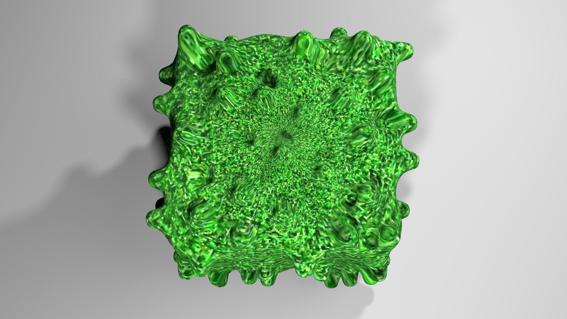 Shrub 7 fungus 3D model_2