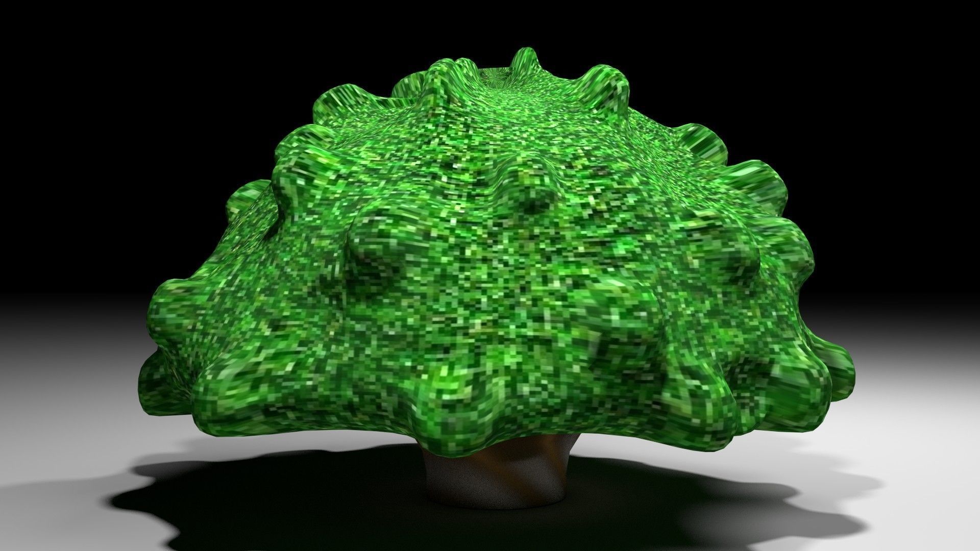 Shrub 8 ball 3D model_1