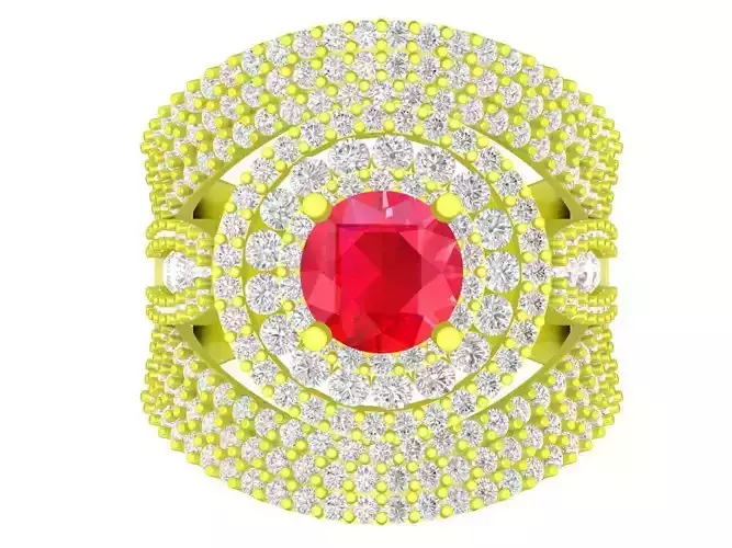 new design korean diamond women ring 4417