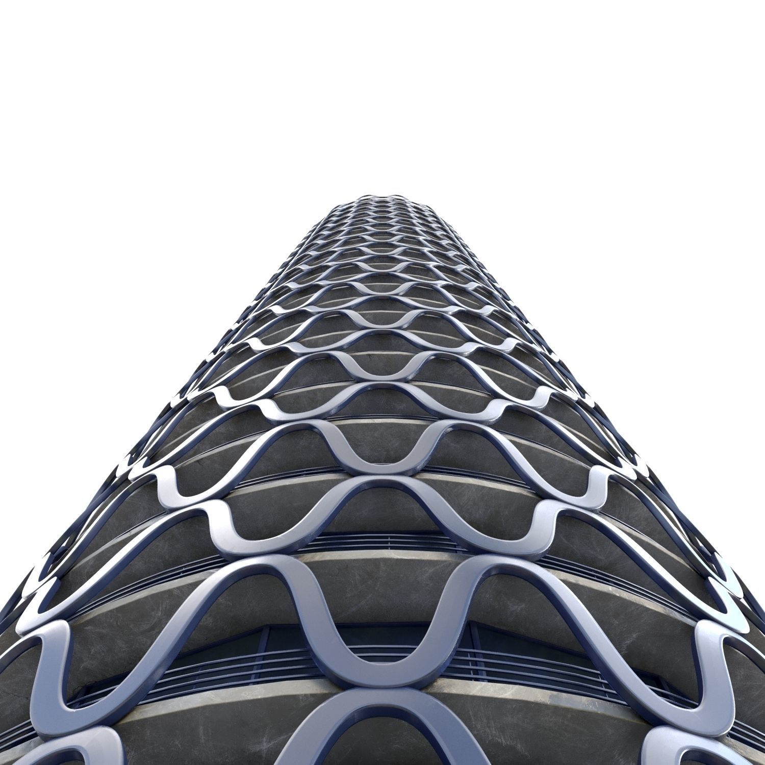 DFA Studio Residential Tower 02 3D model_1