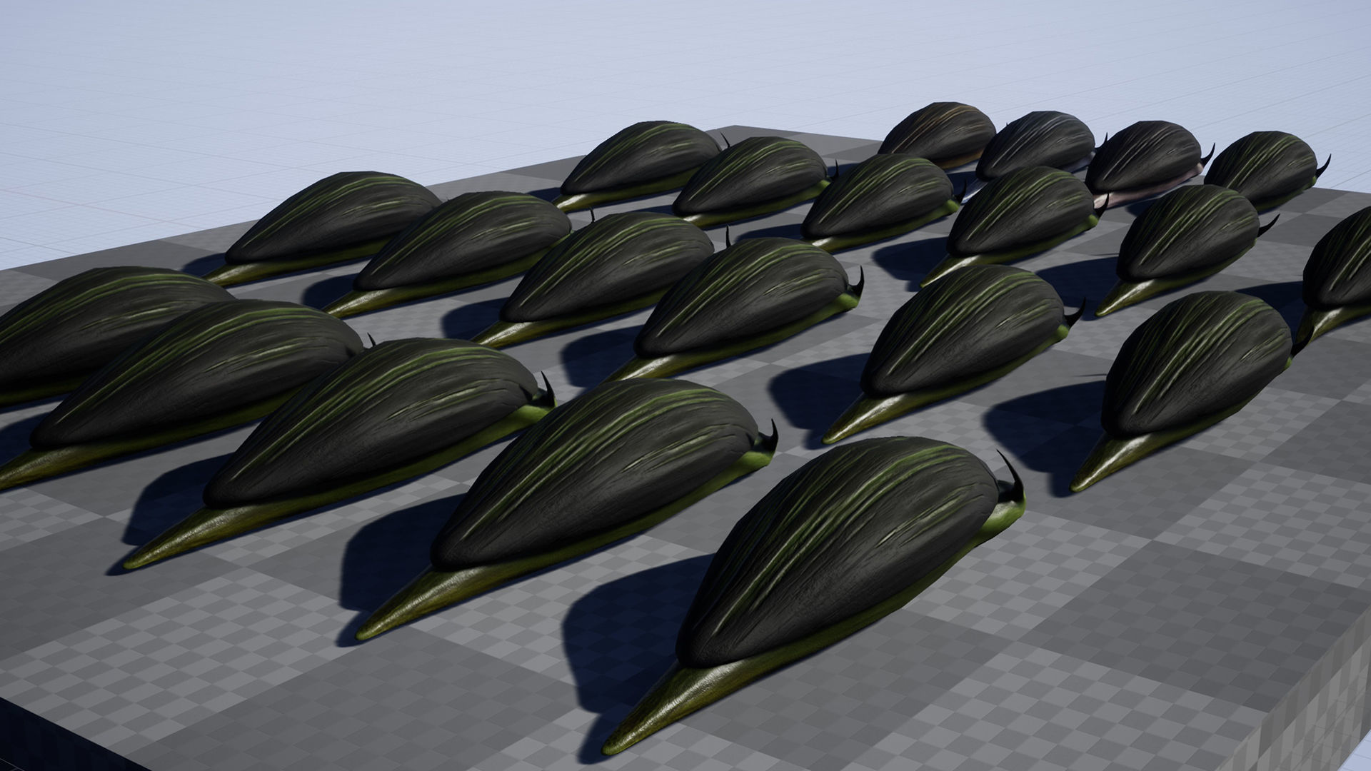 Snail creature1 - Game Ready Low-poly 3D model Low-poly 3D model_14