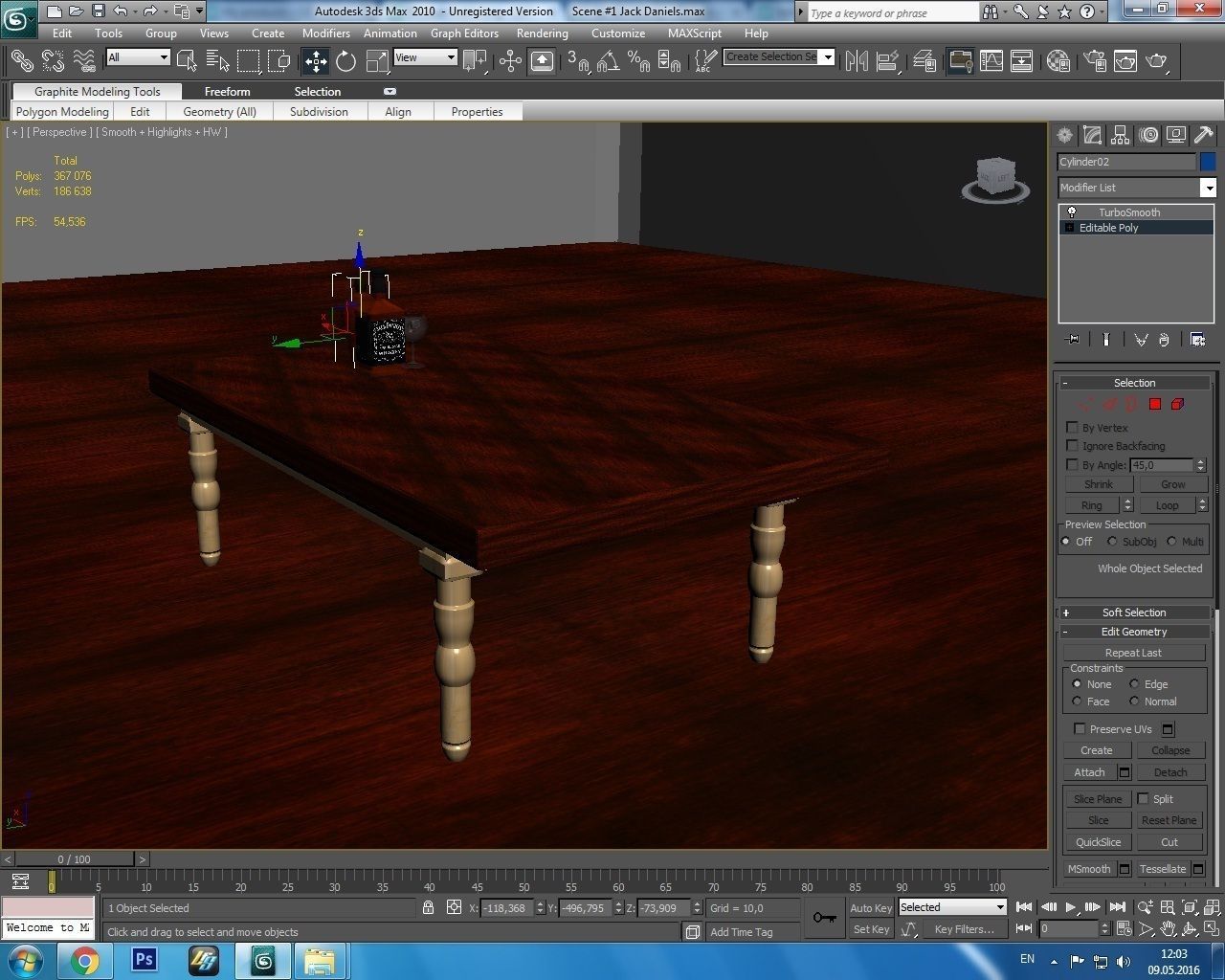 Jack Daniels 3D model_3