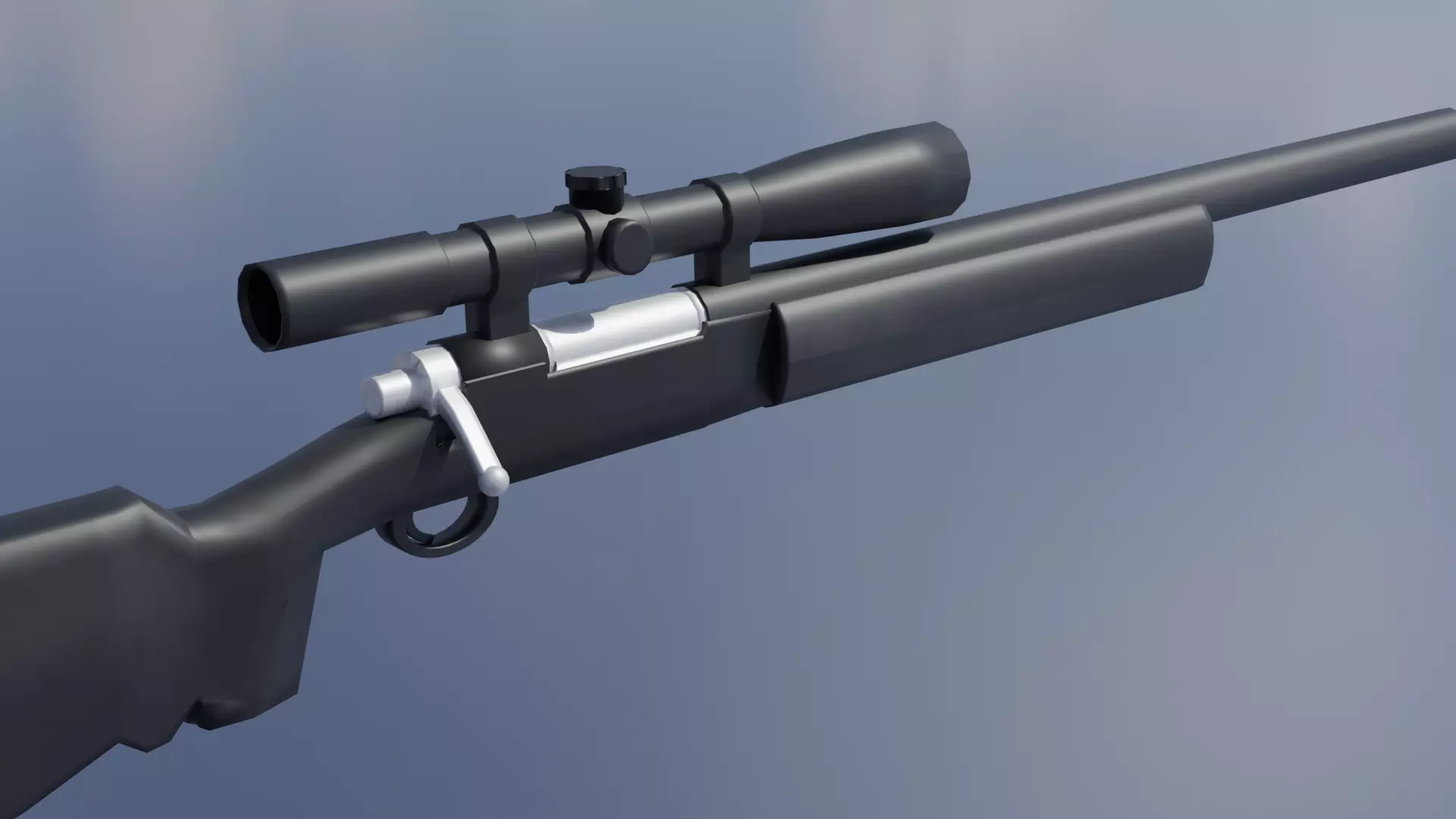M24-SWS sniper rifle Free 3D model_0