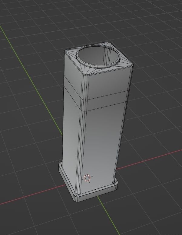 Sink Tap Low-poly 3D model_2