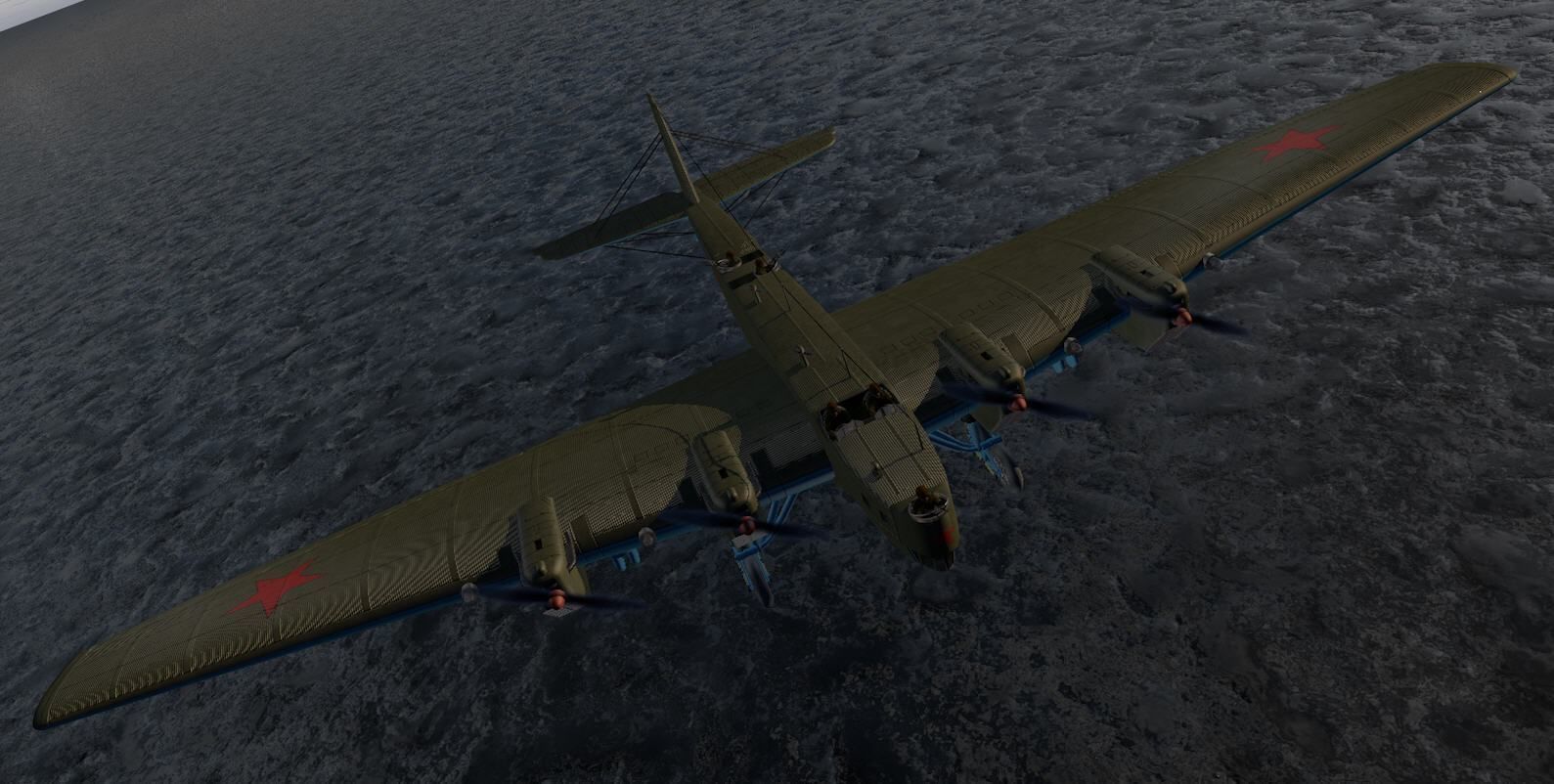 Tupolev TB-3 3D model_10