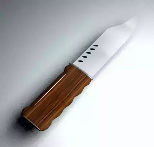 sharp kitchen knife