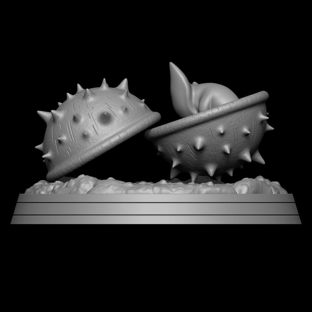 DRAGONBALL Z LARVA CELL 3D print model_12