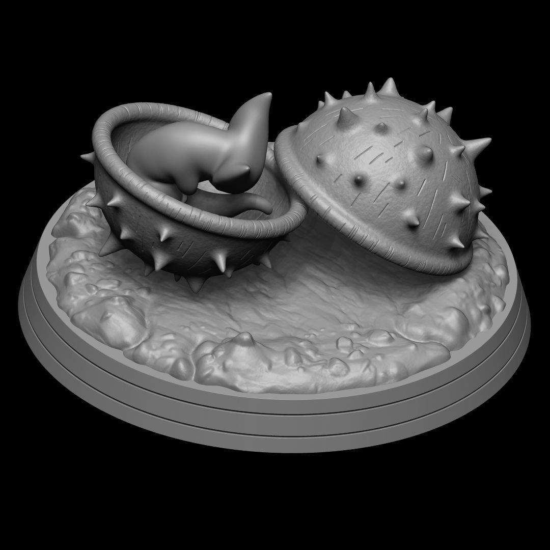 DRAGONBALL Z LARVA CELL 3D print model_10