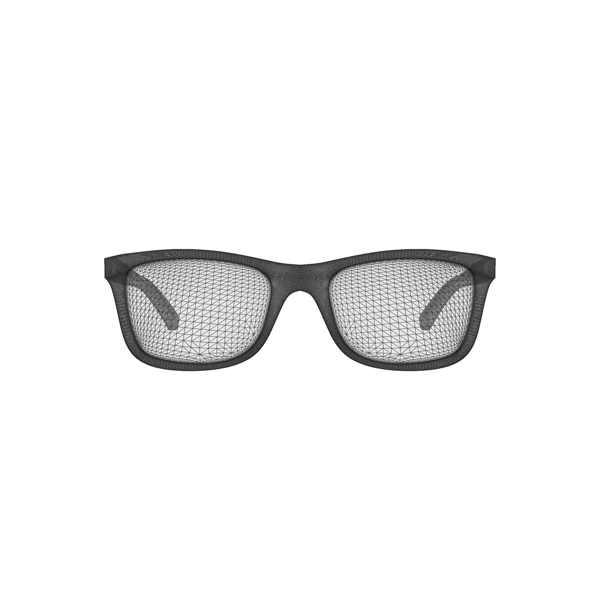 Ray-Ban - RY1536 3802 Glasses Low-poly 3D model_6
