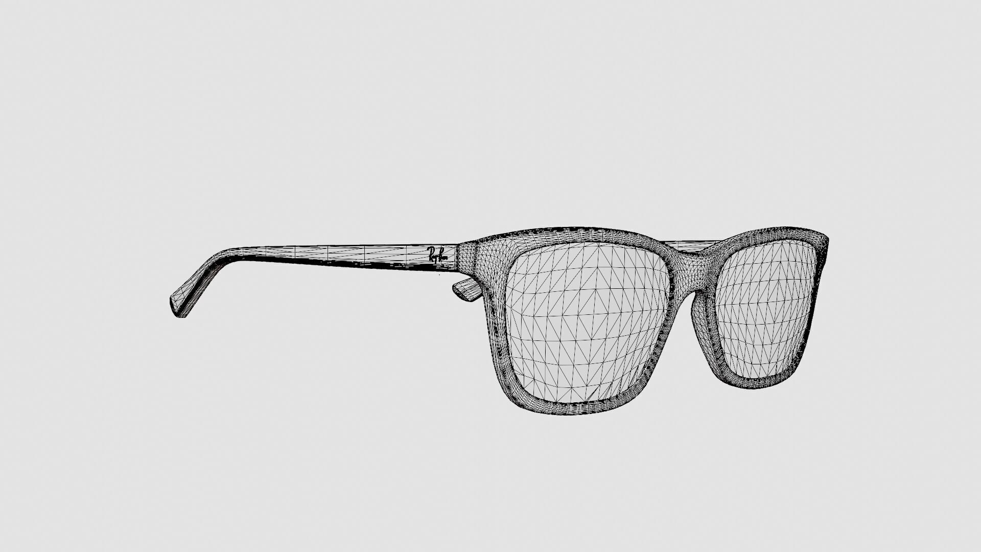 Ray-Ban - RY Junior Vista RY1536 3602 Glasses Low-poly 3D model_7
