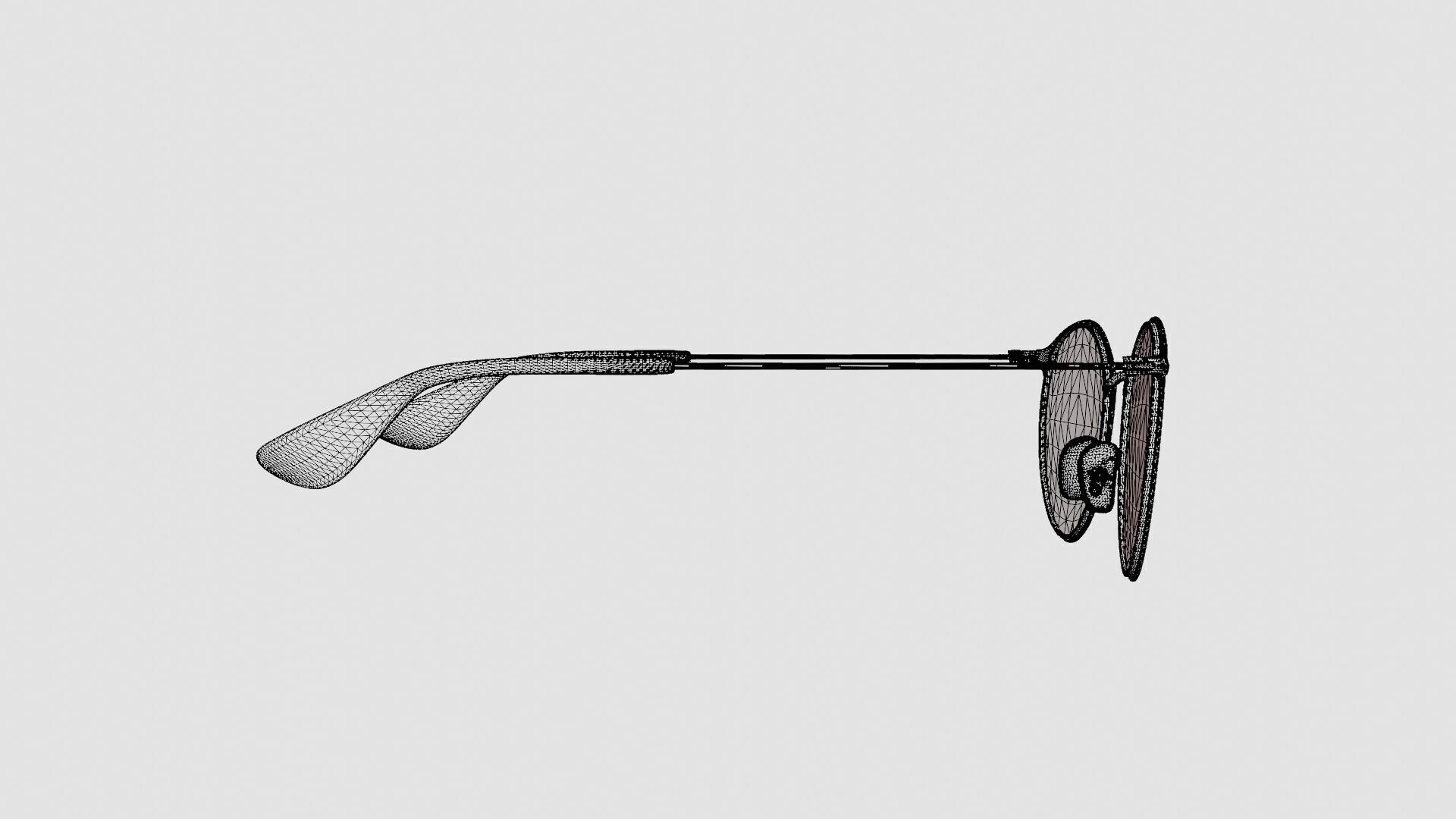 Ray-Ban - RY Junior Vista RY1053 4066 Glasses Low-poly 3D model_8