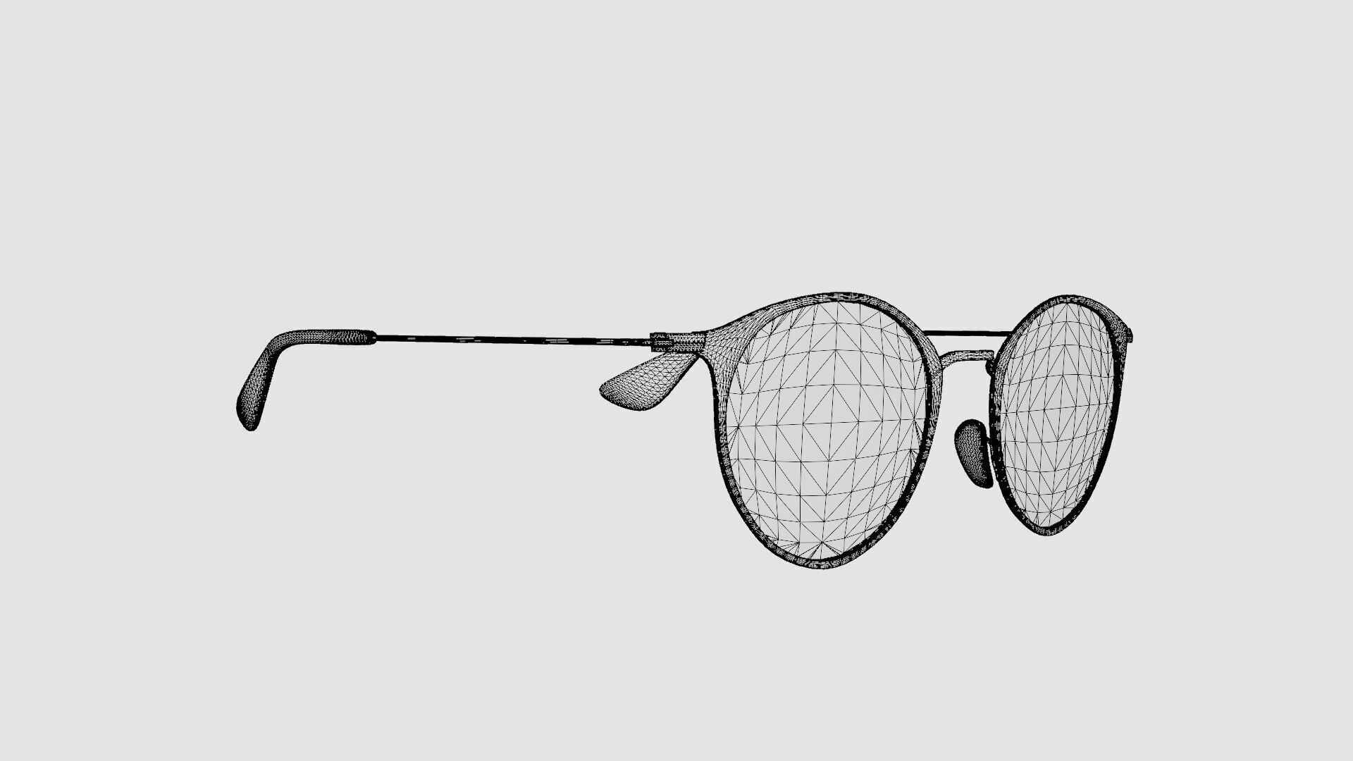 Ray-Ban - RY Junior Vista RY1053 4066 Glasses Low-poly 3D model_7