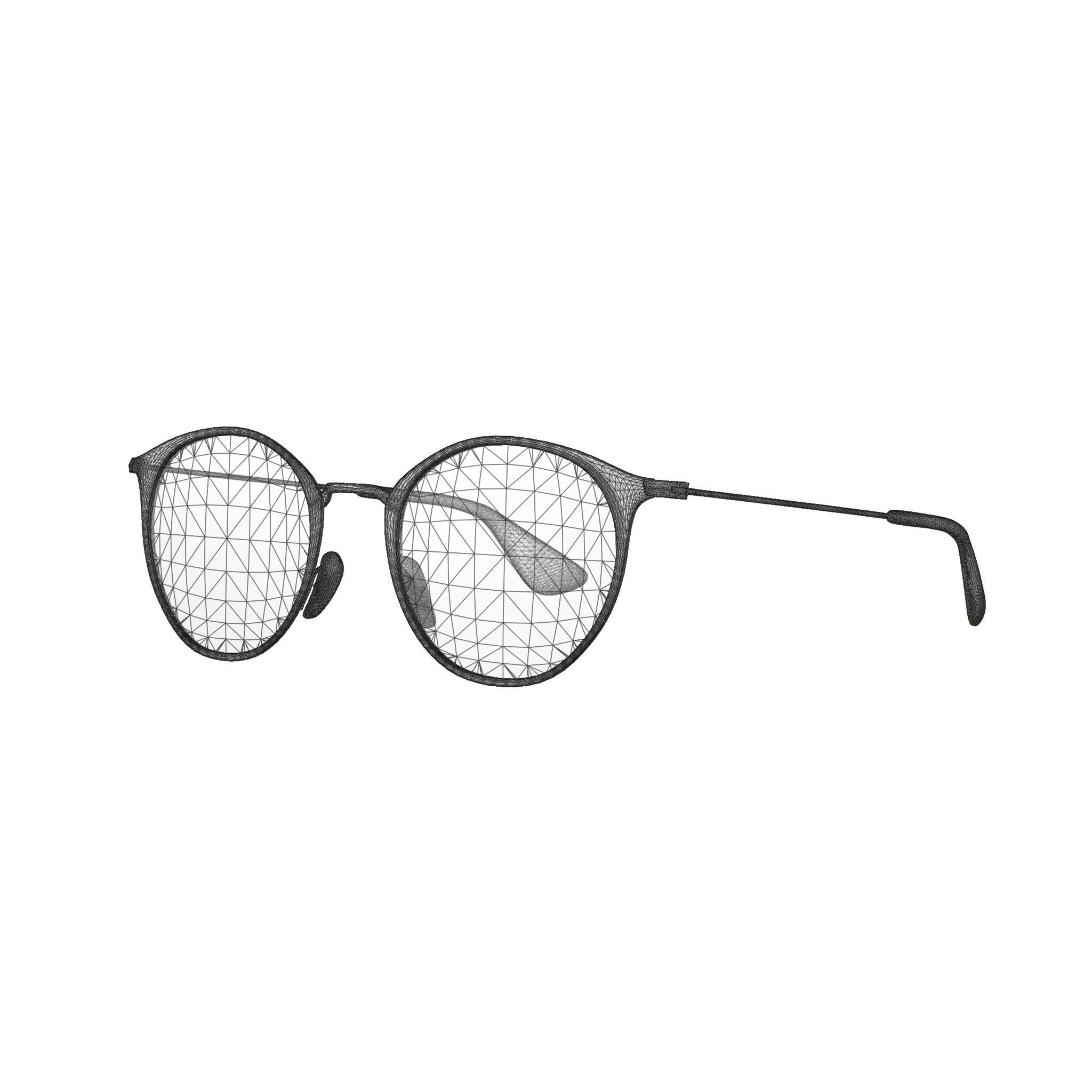 Ray-Ban - RY Junior Vista RY1053 4064 Glasses Low-poly 3D model_4