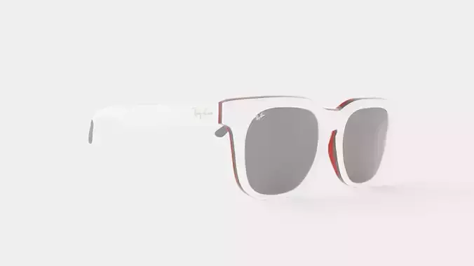 Ray-Ban - RB4368 65196G Sunglasses Low-poly 3D model