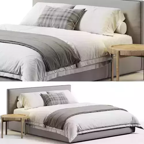 Alberta Laguna Bed 3D model