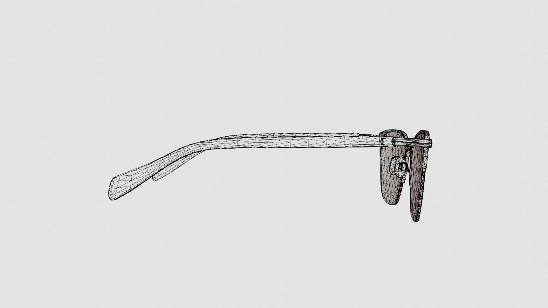 Rag  Bone - RNB7029 R80 Glasses Low-poly 3D model_8