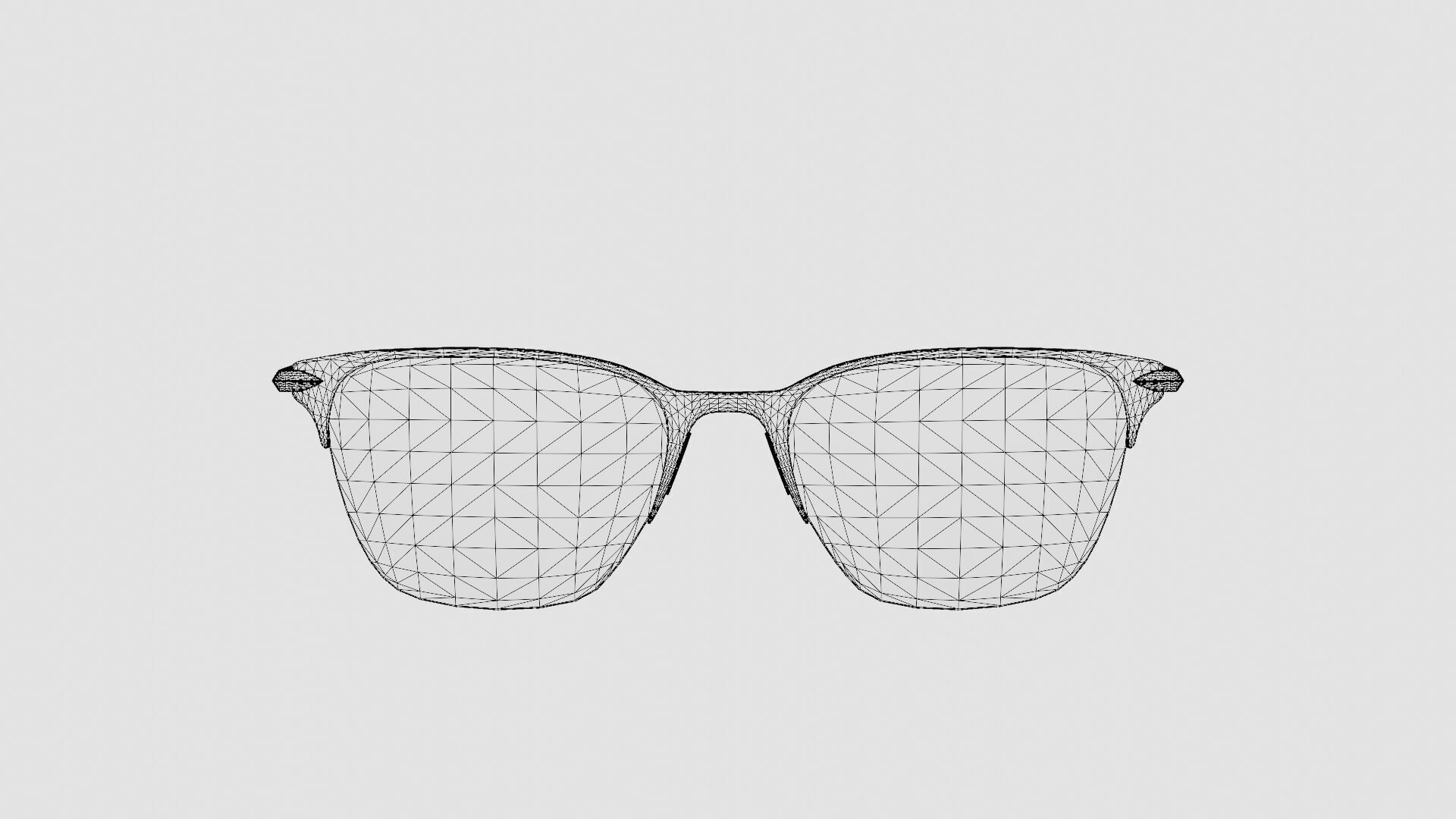 Rag  Bone - RNB7029 R80 Glasses Low-poly 3D model_6