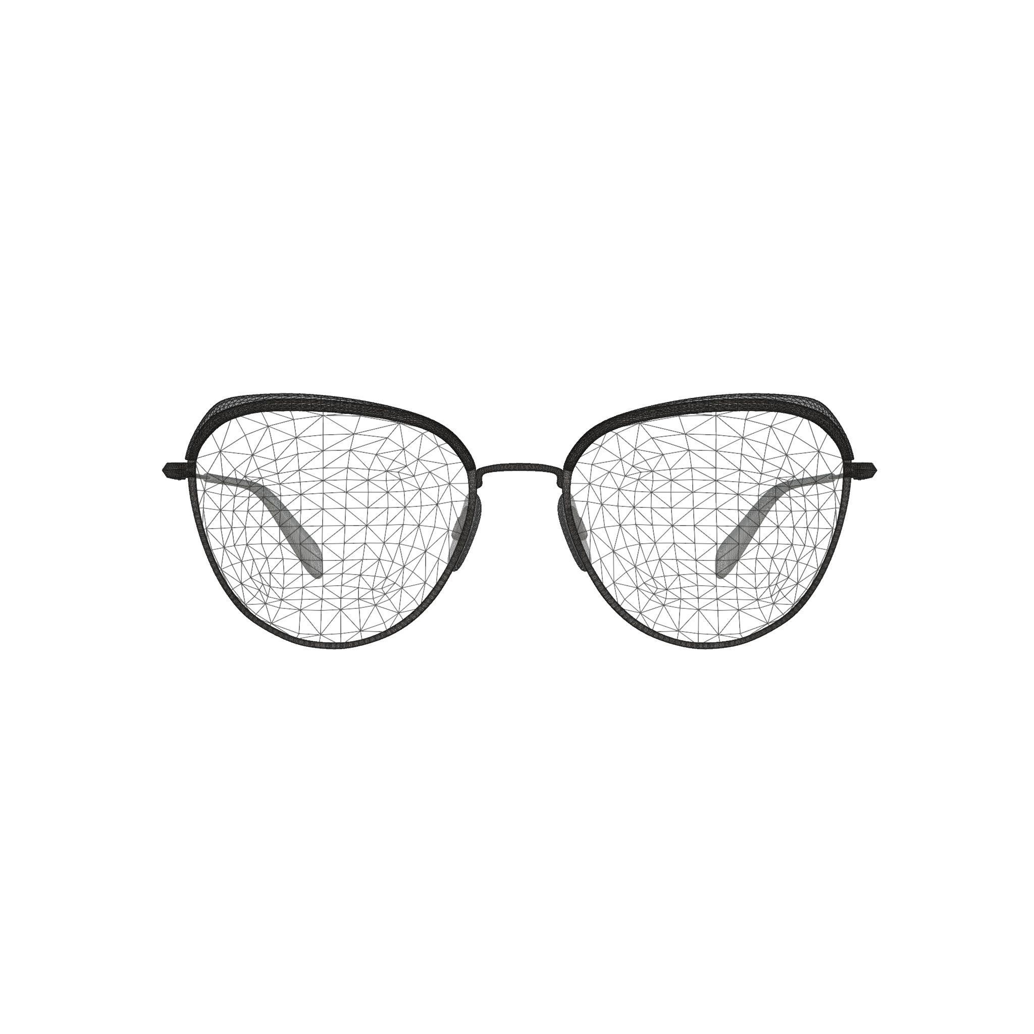Rag Bone - RNB3030 G ANS Glasses Low-poly 3D model_6