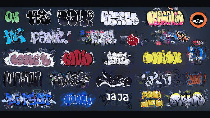 GRAFFITI DECALS Vol 1