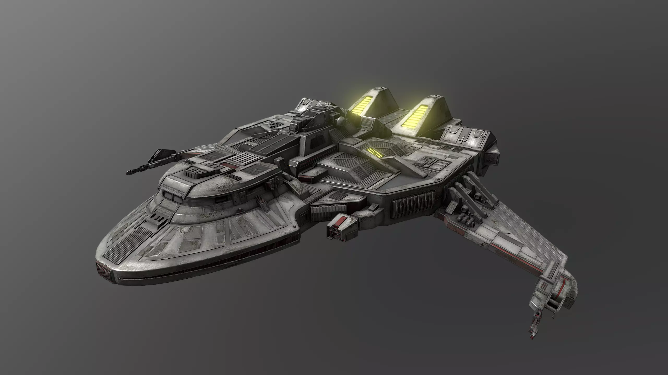 32Maquis-Raider star wars spaceship 3D model