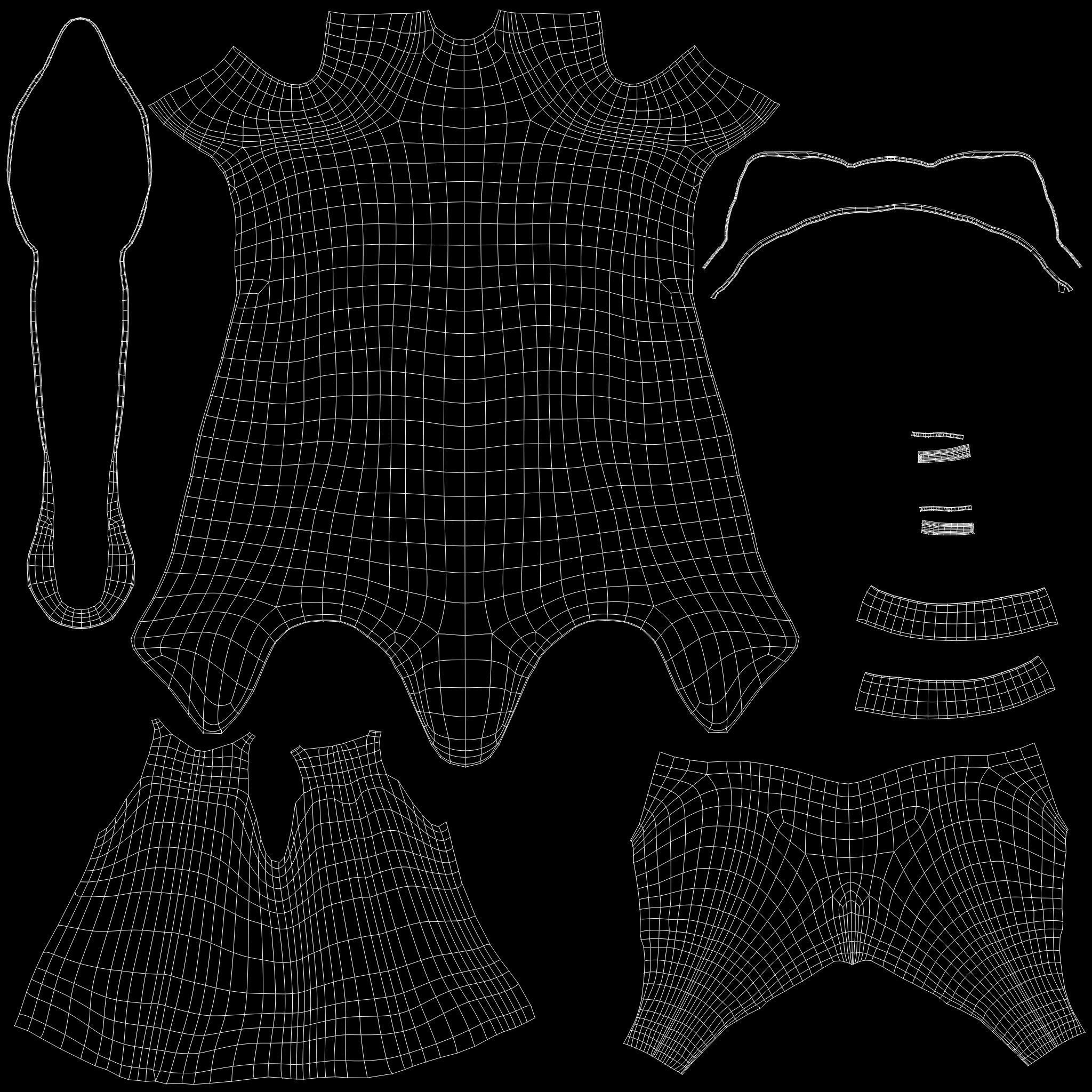 Cartoon Deer Rigged 3D model_37
