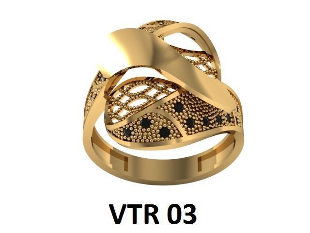 ring ston 3D print model_32