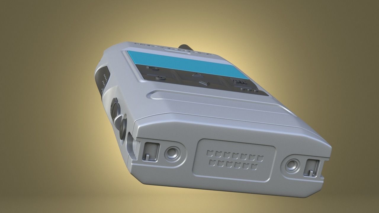 Airsoft Motorola ST7500 Compact TETRA Radio Hollow body 3D print model_13