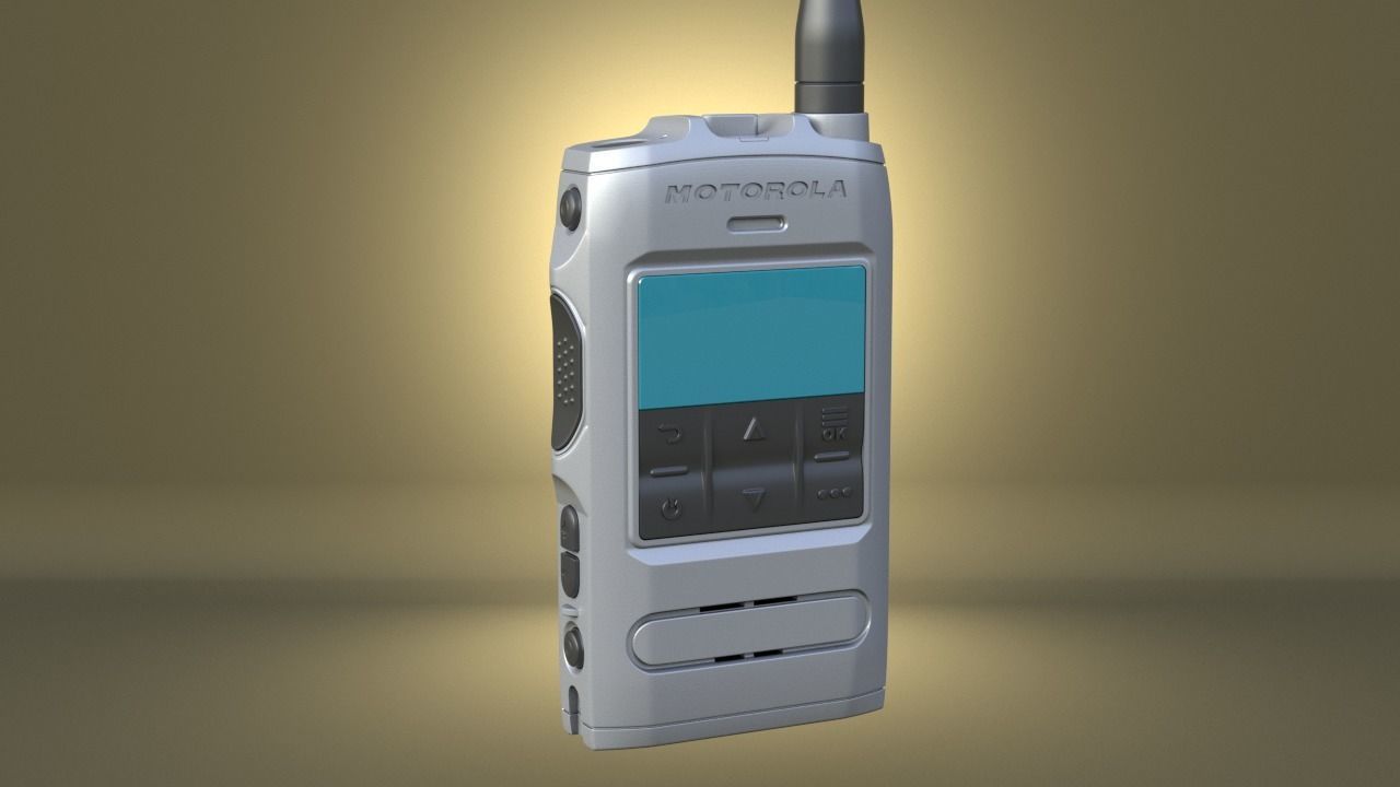 Airsoft Motorola ST7500 Compact TETRA Radio Hollow body 3D print model_24