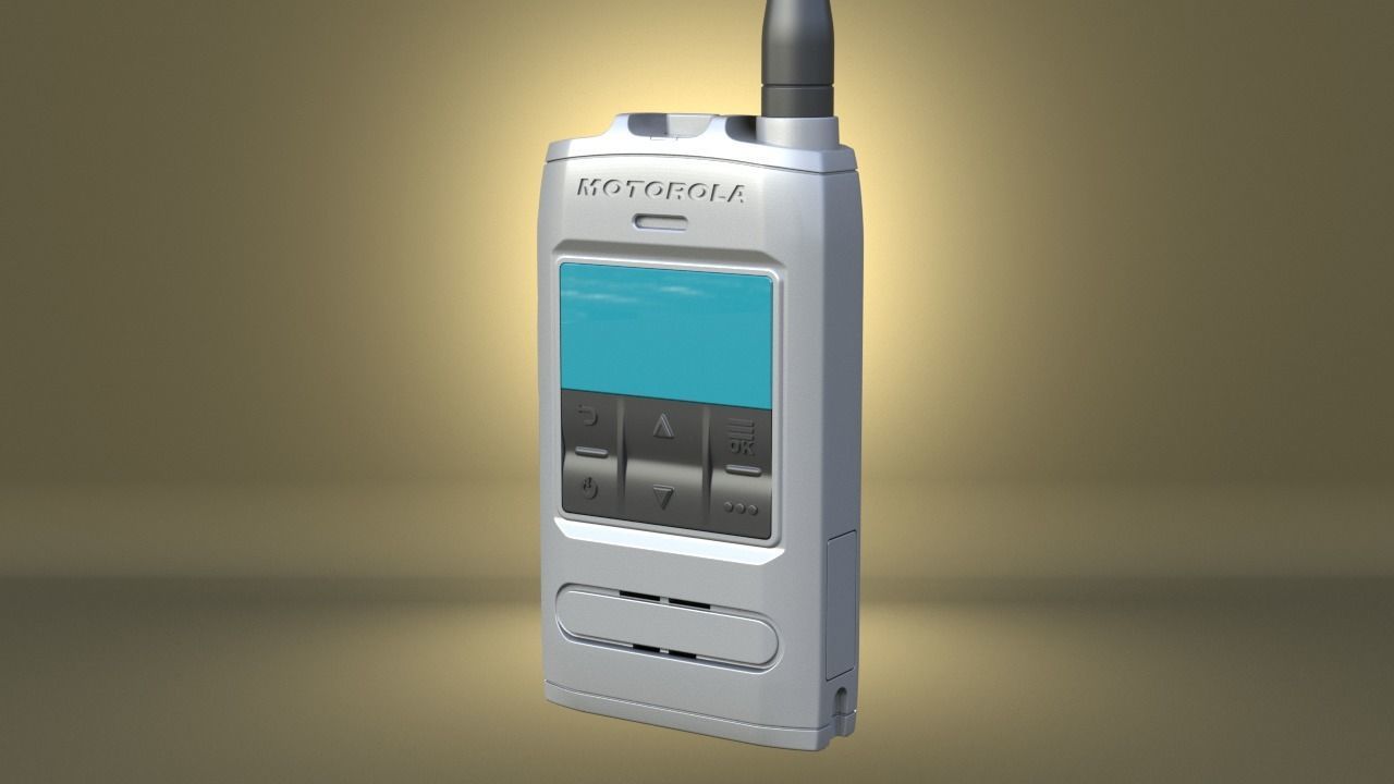 Airsoft Motorola ST7500 Compact TETRA Radio Hollow body 3D print model_1