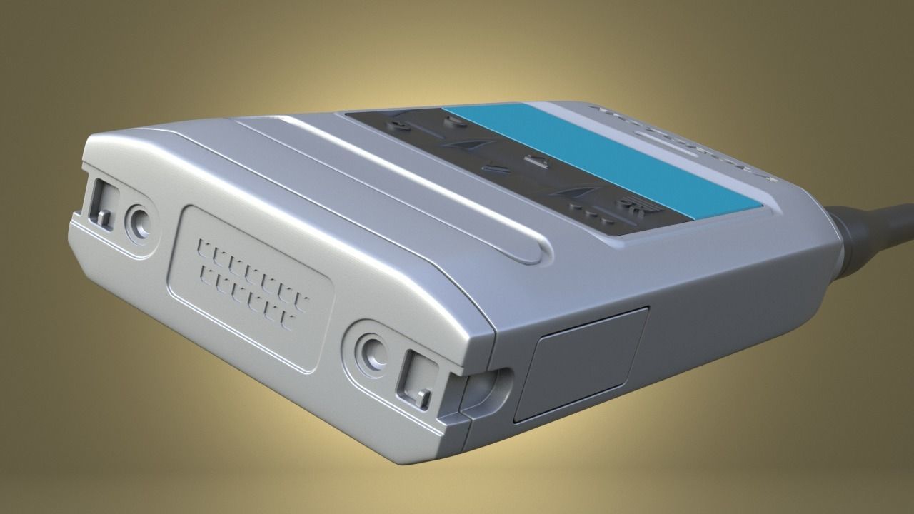 Airsoft Motorola ST7500 Compact TETRA Radio Hollow body 3D print model_4