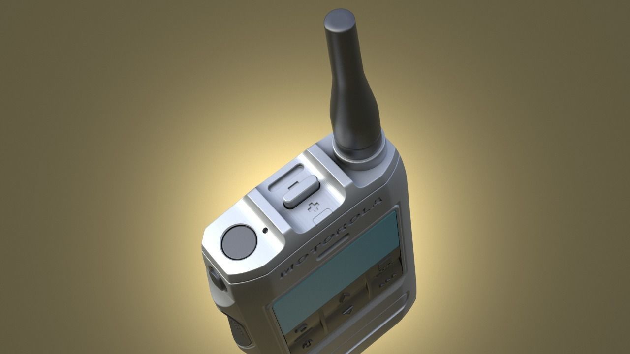 Airsoft Motorola ST7500 Compact TETRA Radio Hollow body 3D print model_23