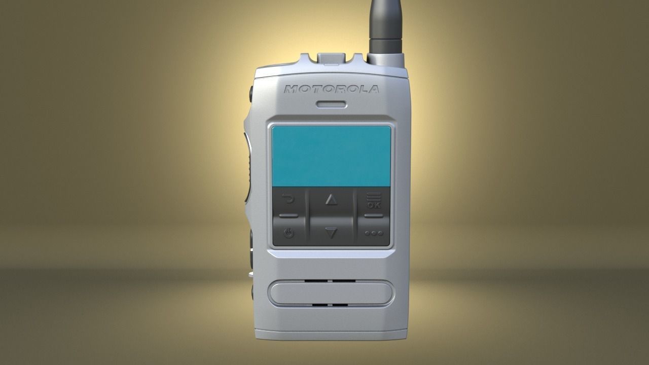 Airsoft Motorola ST7500 Compact TETRA Radio Hollow body 3D print model_11