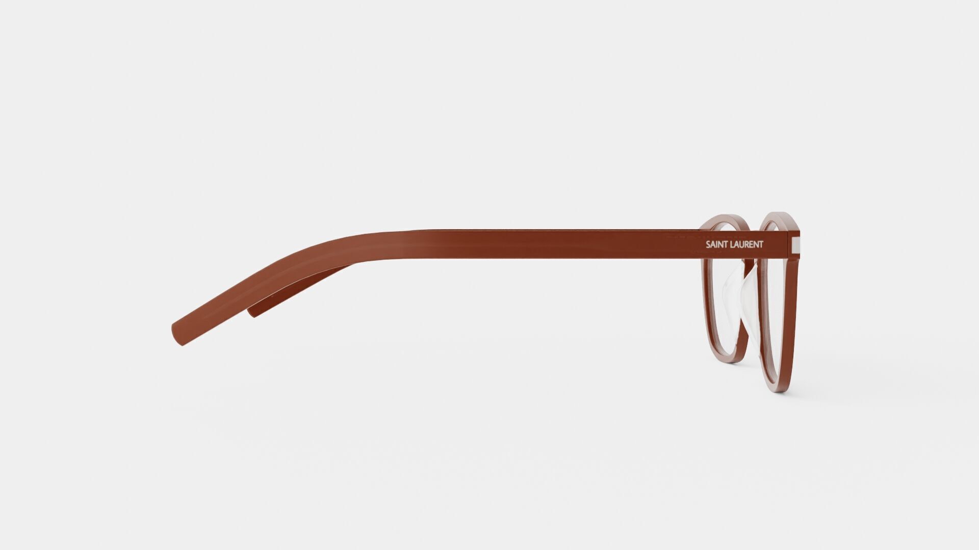 Saint Laurent - SL 30 SLIM 005 Glasses Low-poly 3D model_2