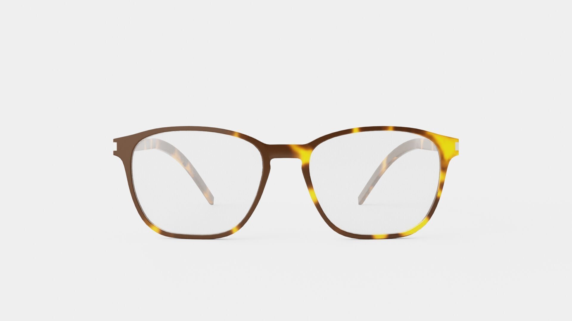 Saint Laurent - SL 186-B SLIM 002 Glasses Low-poly 3D model_1
