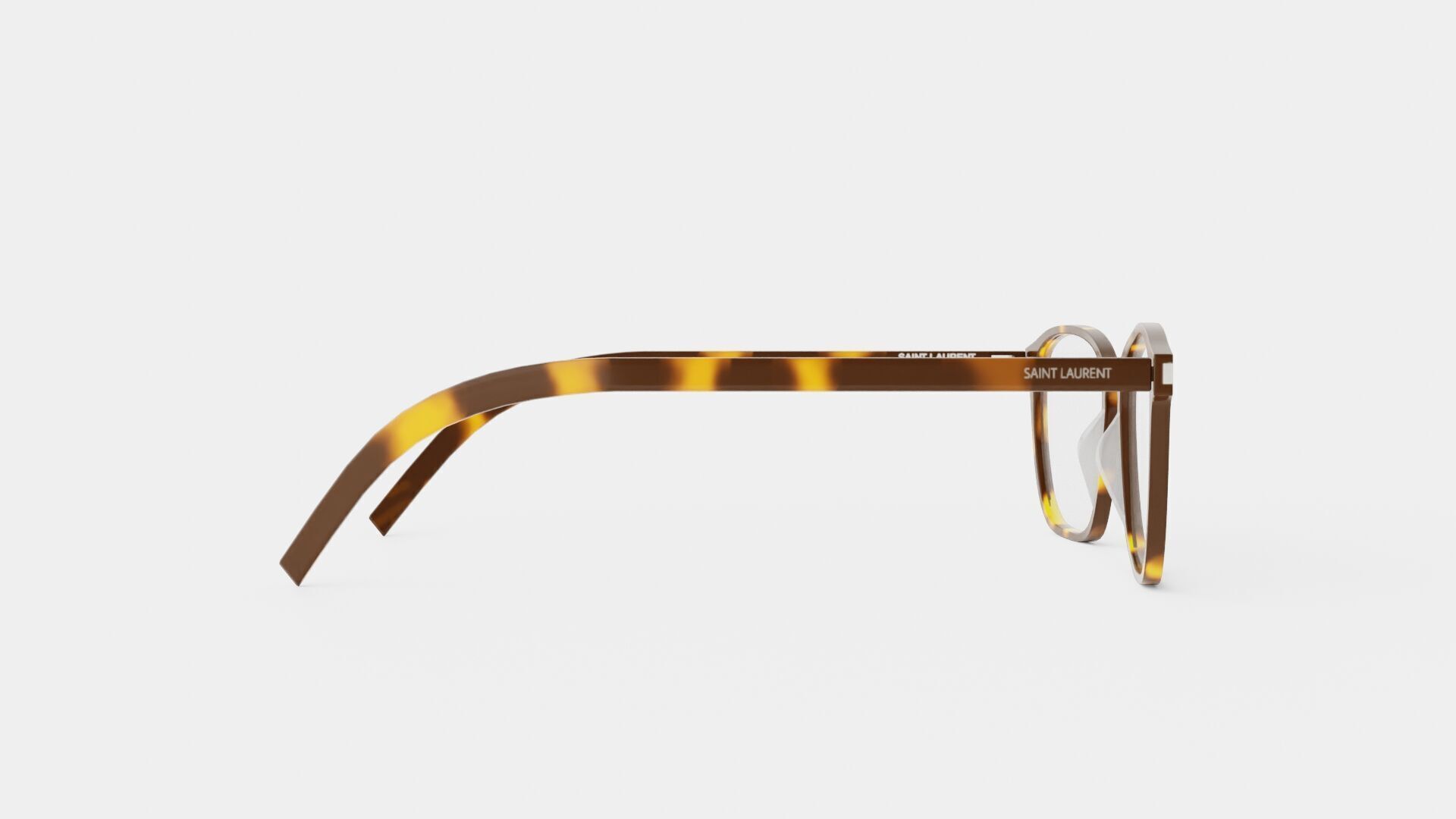 Saint Laurent - SL 186-B SLIM 002 Glasses Low-poly 3D model_2