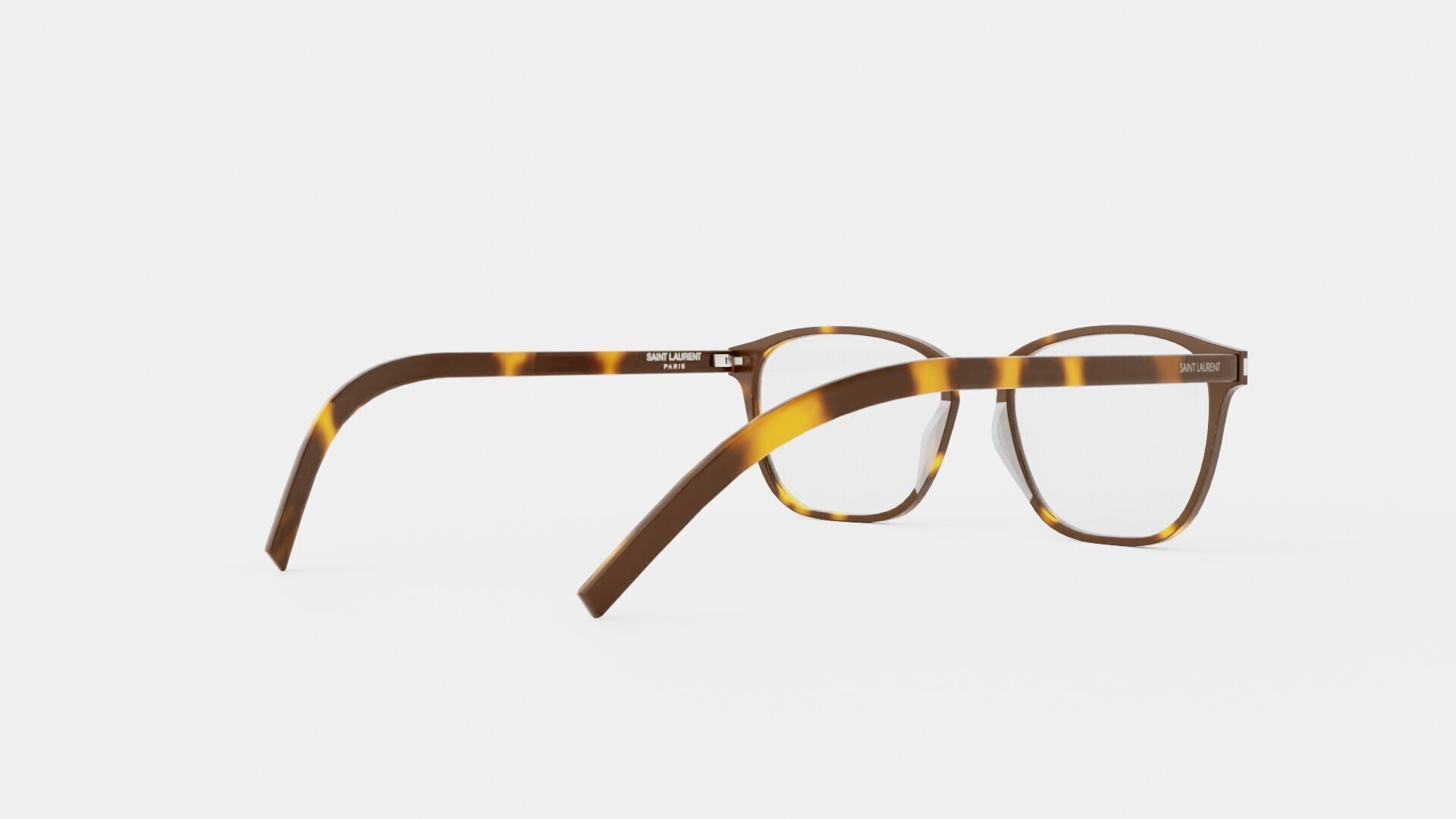 Saint Laurent - SL 186-B SLIM 002 Glasses Low-poly 3D model_3