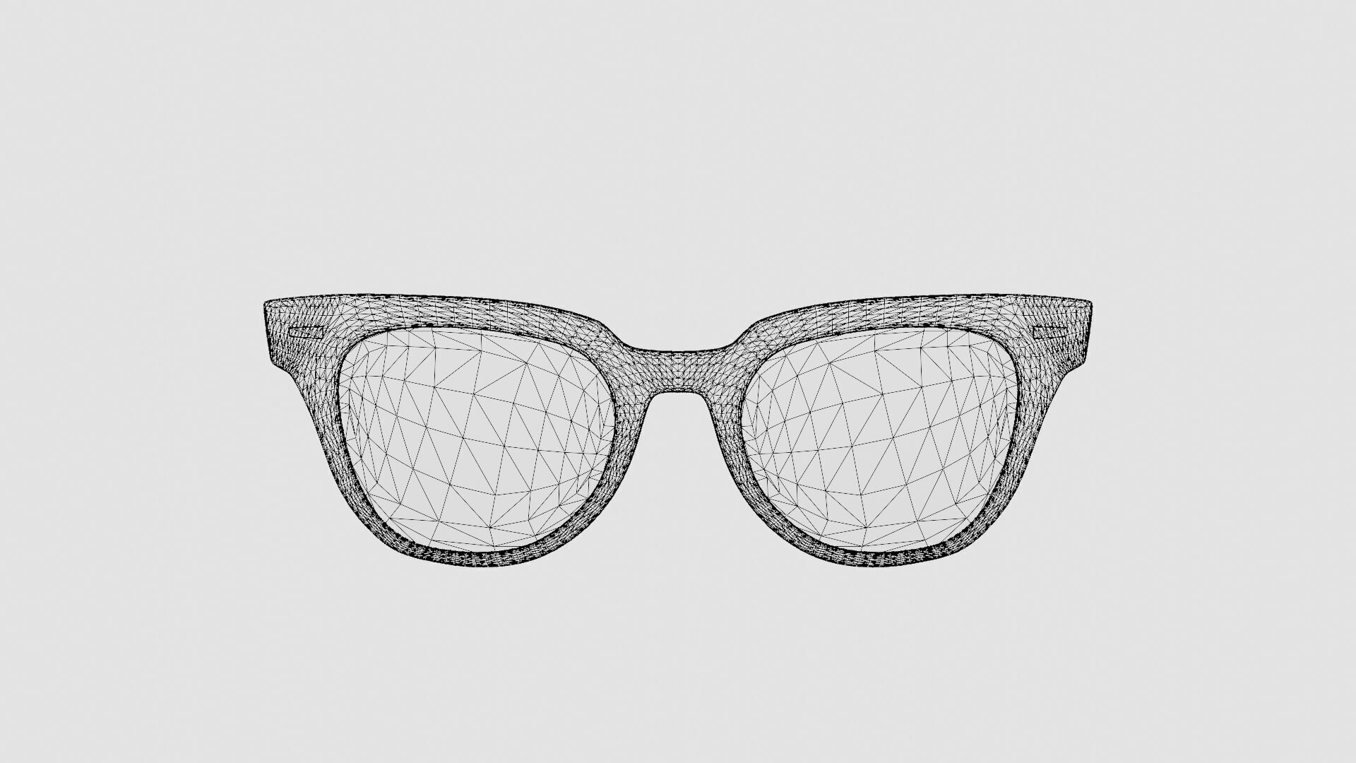 Ray-Ban Meteor Optics - RX5377 2000 Glasses Low-poly 3D model_6