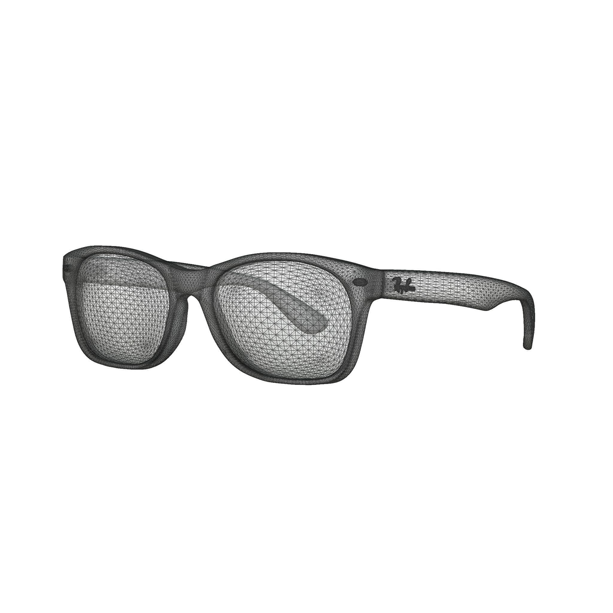 Ray-Ban - RY Junior Vista 1528 3542 Glasses Low-poly 3D model_4