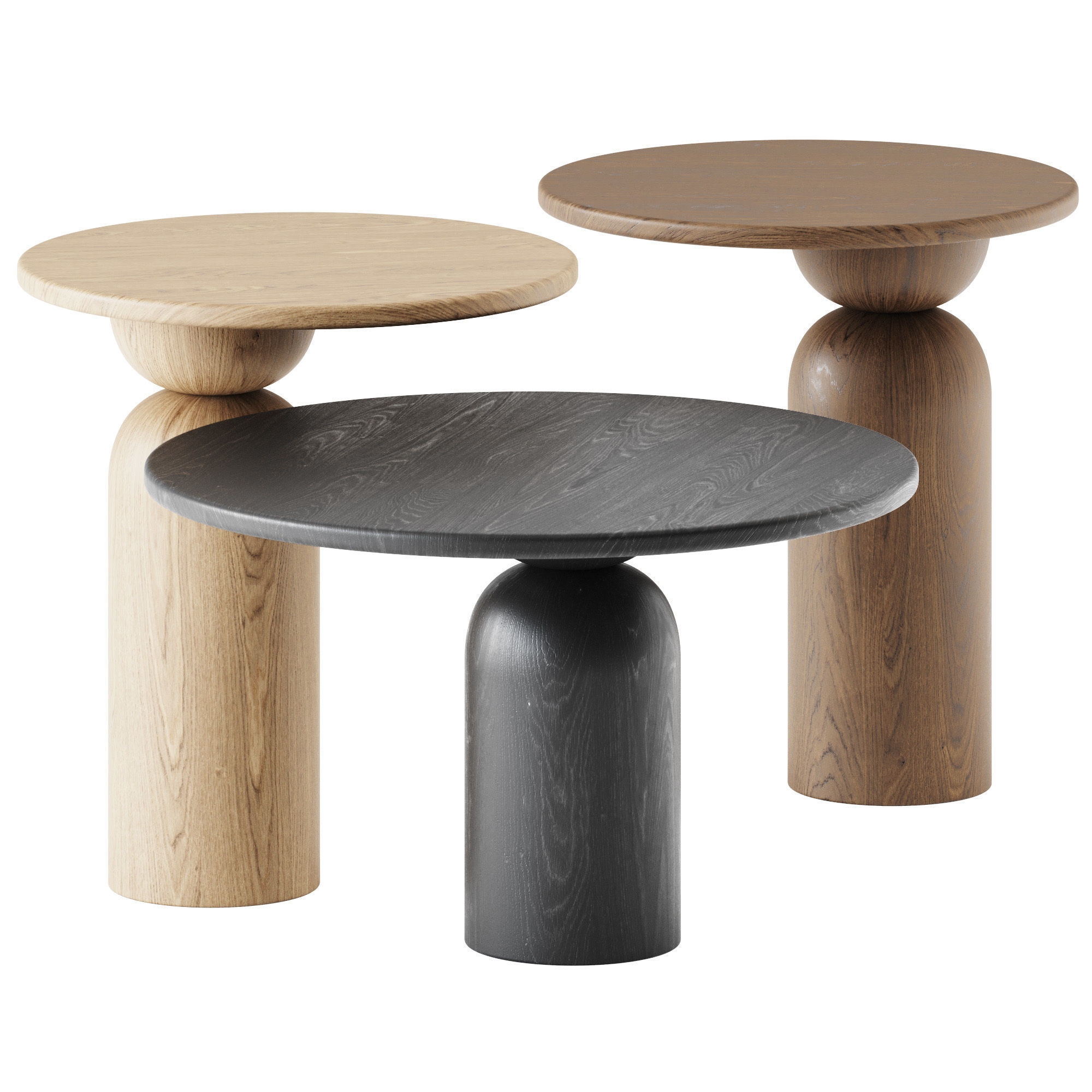 OMBRE II Coffee Tables 3D model_1