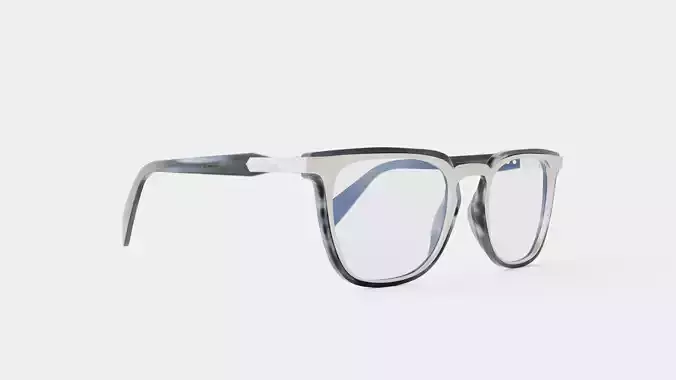 Rag  Bone - RNB7039 2W8 Glasses Low-poly 3D model
