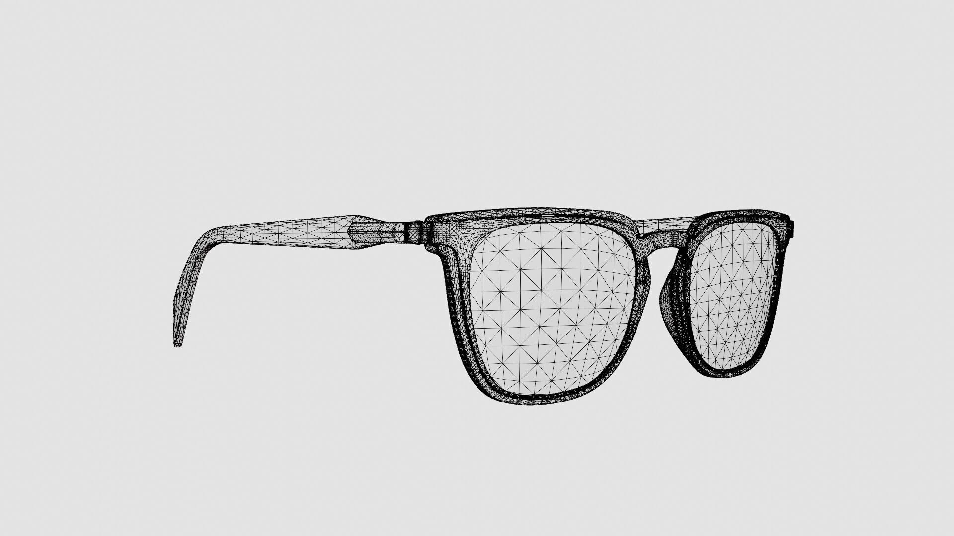 Rag Bone - RNB7039 2W8 Glasses Low-poly 3D model_7