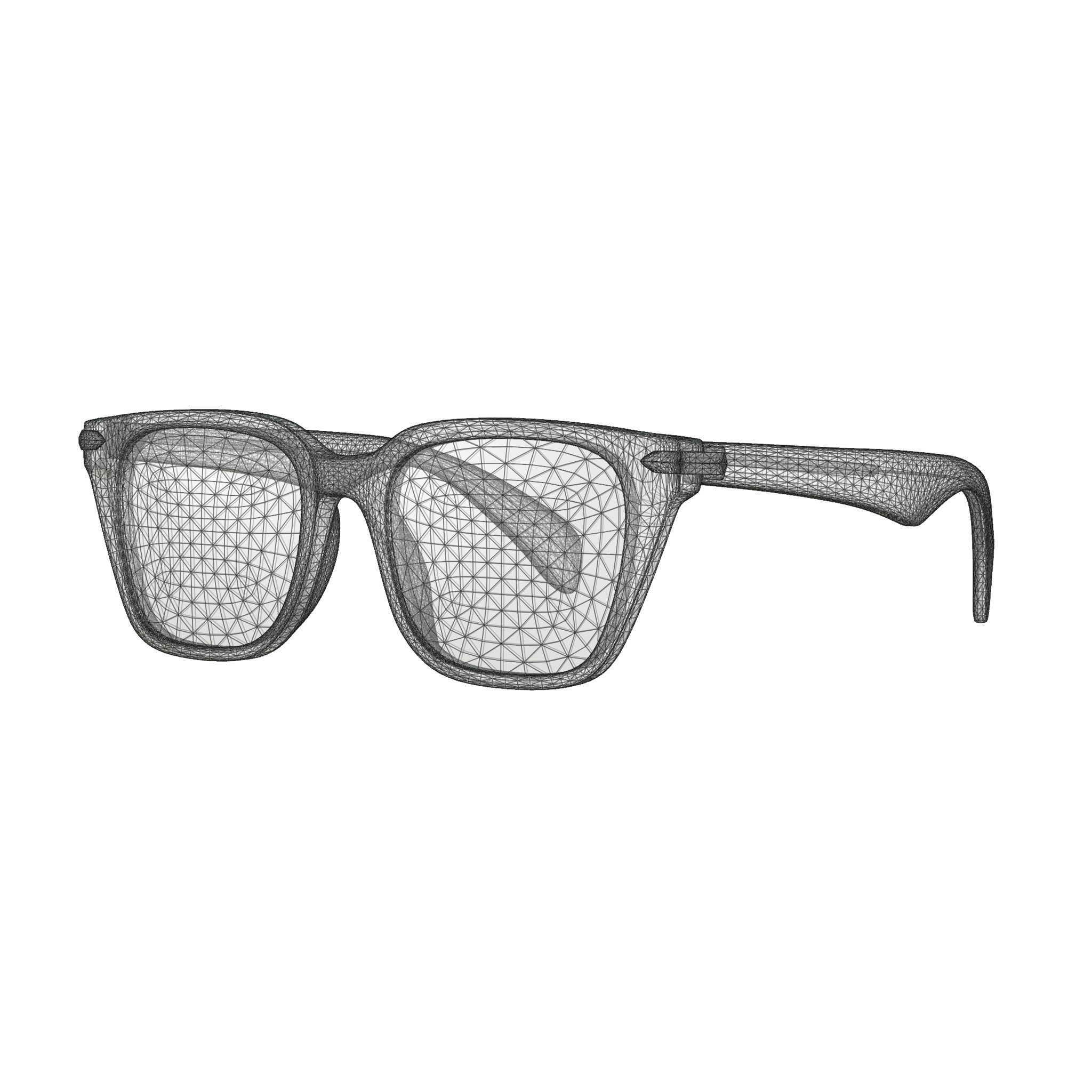 Rag Bone - RNB7023 807 Glasses Low-poly 3D model_4