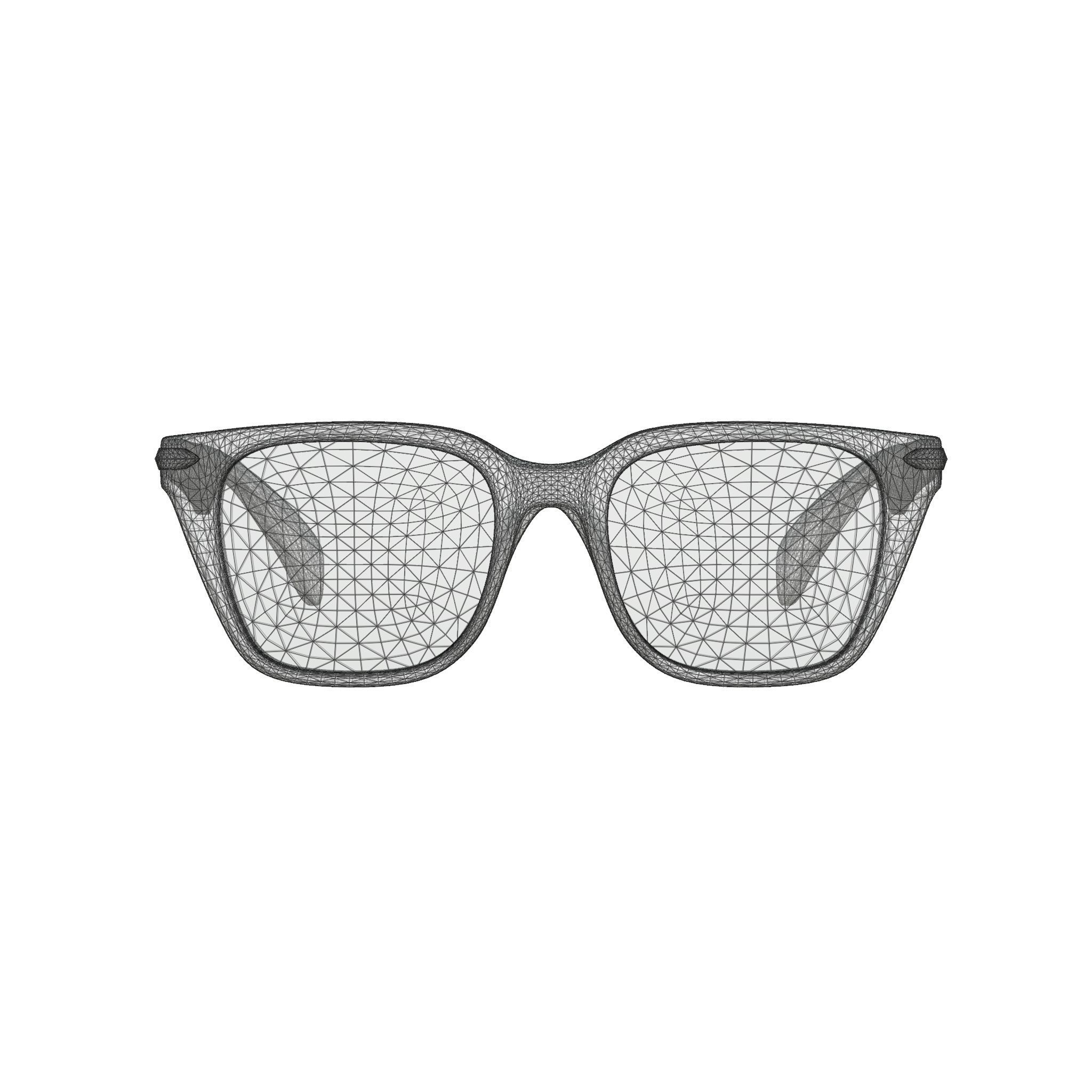 Rag Bone - RNB7023 807 Glasses Low-poly 3D model_6