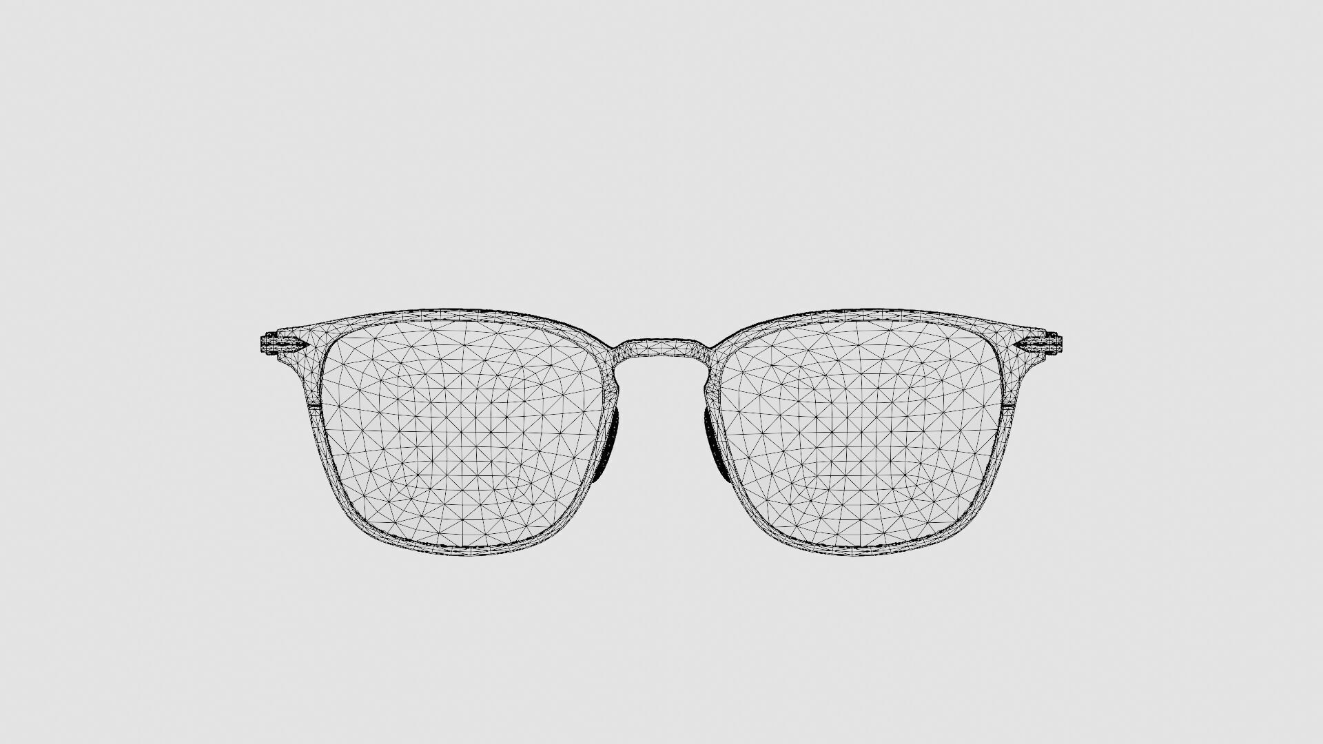 Rag Bone - RNB7015 FLL Glasses Low-poly 3D model_6